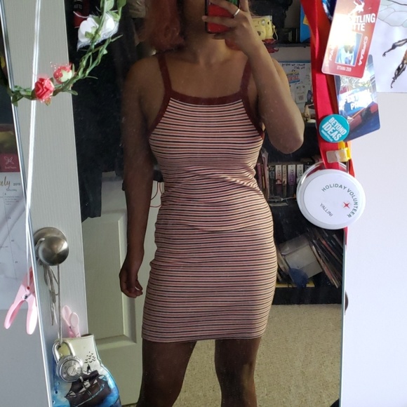 Ribbed forever 21 dress. Worn twice. - Picture 3 of 4